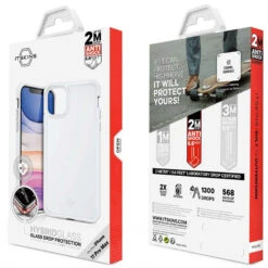 Coque Rigide ITSKINS HYBRID GLASS Apple IPhone 11 PRO MAX 19 Coque Rigide ITSKINS HYBRID GLASS Apple IPhone 11 PRO MAX -Mobilemania Magasin coque rigide itskins hybrid glass apple iphone 11 pro max 8
