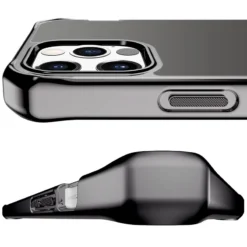 Itskins – IPhone 12 PRO MAX Coque HYBRID GLASS -Mobilemania Magasin coque rigide itskins hybrid glass apple iphone 12 pro max 5