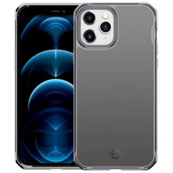 Itskins – IPhone 12 / IPhone 12 PRO Coque HYBRID GLASS -Mobilemania Magasin coque rigide itskins hybrid glass apple iphone 1212 pro 1