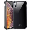 Coque Rigide ITSKINS HYBRID GLASS Apple IPhone X/XS -Mobilemania Magasin coque rigide itskins hybrid glass apple iphone xxs