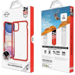 Coque Rigide ITSKINS HYBRID SOLID Apple IPhone 11 -Mobilemania Magasin coque rigide itskins hybrid solid apple iphone 11 8