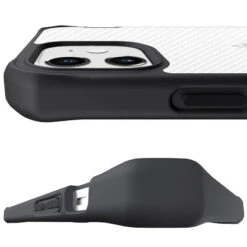 Itskins – IPhone 12 Mini Coque HYBRID TEX -Mobilemania Magasin coque rigide itskins hybrid tex apple iphone 12 mini 5