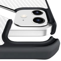 Itskins – IPhone 12 Mini Coque HYBRID TEX -Mobilemania Magasin coque rigide itskins hybrid tex apple iphone 12 mini 6