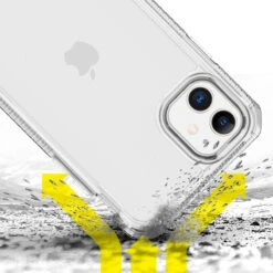 Coque Rigide ITSKINS SUPREME CLEAR Apple IPhone 11 -Mobilemania Magasin coque rigide itskins supreme clear apple iphone 11 3