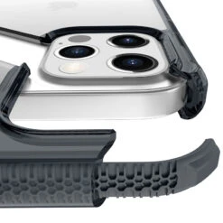 Itskins – IPhone 12 PRO MAX Coque SUPREME CLEAR -Mobilemania Magasin coque rigide itskins supreme clear apple iphone 12 pro max 6