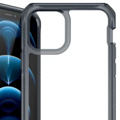 Itskins – IPhone 12 / IPhone 12 PRO Coque SUPREME CLEAR -Mobilemania Magasin coque rigide itskins supreme clear apple iphone 1212 pro 6