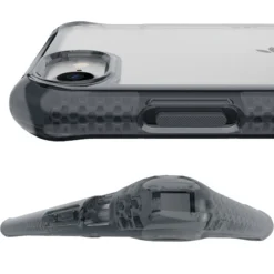 Coque Rigide ITSKINS SUPREME CLEAR Apple IPhone 7/8/6S/6/SE 2020 Noir -Mobilemania Magasin coque rigide itskins supreme clear apple iphone 786s6se 2020 3