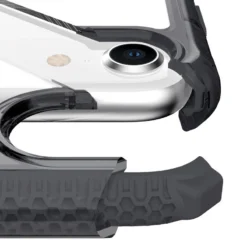 Coque Rigide ITSKINS SUPREME CLEAR Apple IPhone 7/8/6S/6/SE 2020 Noir -Mobilemania Magasin coque rigide itskins supreme clear apple iphone 786s6se 2020 4