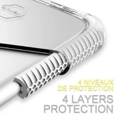 Coque Rigide ITSKINS SUPREME CLEAR Apple IPhone X/XS -Mobilemania Magasin coque rigide itskins supreme clear apple iphone xxs 3