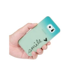 Coque Rigide SMILE Samsung Galaxy S6 Edge -Mobilemania Magasin coque rigide smile samsung galaxy s6 edge 1