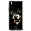 Coque Rigide TOTUDesign Vitros Animals Series Apple IPhone X/Xs Loup -Mobilemania Magasin coque rigide totudesign vitros animals series apple iphone x loup