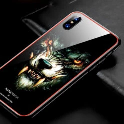 Coque Rigide TOTUDesign Vitros Animals Series Apple IPhone X/Xs Loup -Mobilemania Magasin coque rigide totudesign vitros animals series apple iphone x loup 4