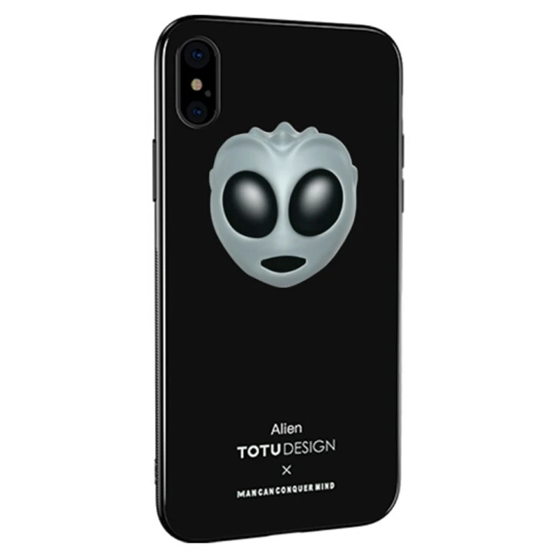 Coque Rigide TOTUDesign Vitros Animoji Series Apple IPhone X/Xs Alien 3 Coque Rigide TOTUDesign Vitros Animoji Series Apple IPhone X/Xs Alien
