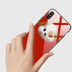 Coque Rigide TOTUDesign Vitros Animoji Series Apple IPhone X/Xs Dog -Mobilemania Magasin coque rigide totudesign vitros animoji series apple iphone x dog 1