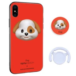 Coque Rigide TOTUDesign Vitros Animoji Series Apple IPhone X/Xs Dog -Mobilemania Magasin coque rigide totudesign vitros animoji series apple iphone x dog 2