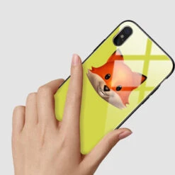 Coque Rigide TOTUDesign Vitros Animoji Series Apple IPhone X/Xs Fox -Mobilemania Magasin coque rigide totudesign vitros animoji series apple iphone x fox 1
