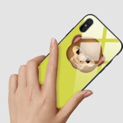 Coque Rigide TOTUDesign Vitros Animoji Series Apple IPhone X/Xs Monkey -Mobilemania Magasin coque rigide totudesign vitros animoji series apple iphone x monkey 2