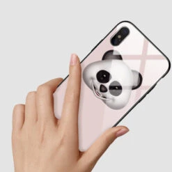 Coque Rigide TOTUDesign Vitros Animoji Series Apple IPhone X/Xs Panda -Mobilemania Magasin coque rigide totudesign vitros animoji series apple iphone x panda 2