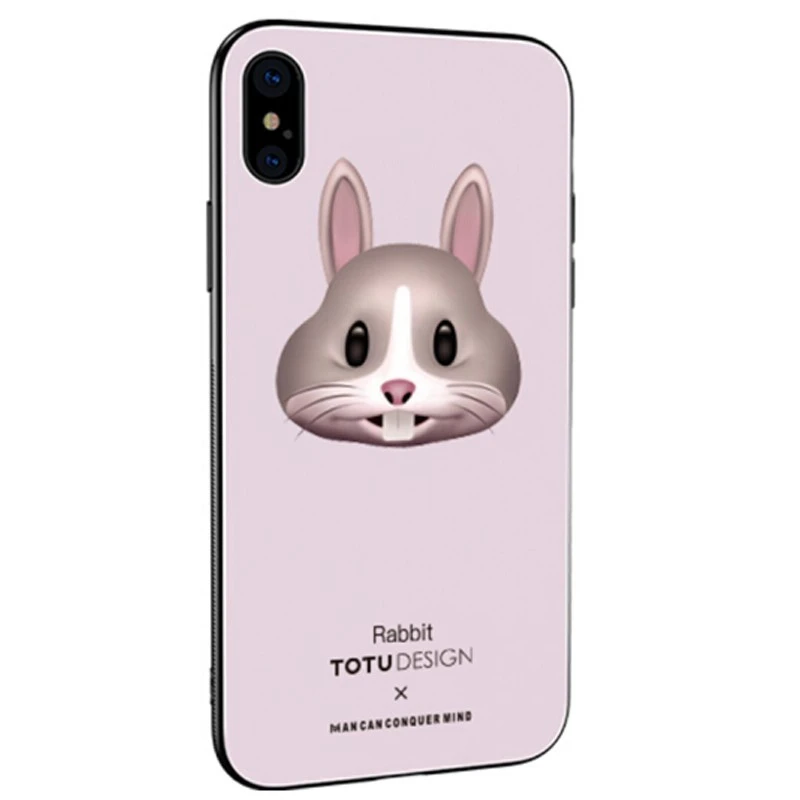 Coque Rigide TOTUDesign Vitros Animoji Series Apple IPhone X/Xs Rabbit 3 Coque Rigide TOTUDesign Vitros Animoji Series Apple IPhone X/Xs Rabbit