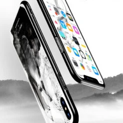 Coque Rigide TOTUDesign Vitros Ink Series Apple IPhone X/Xs Splash -Mobilemania Magasin coque rigide totudesign vitros ink series apple iphone x splash 4