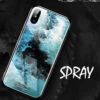 Coque Rigide TOTUDesign Vitros Ink Series Apple IPhone X/Xs Spray -Mobilemania Magasin coque rigide totudesign vitros ink series apple iphone x spray