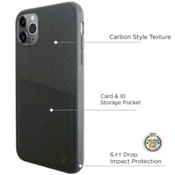 Coque Rigide Uunique CARBON Apple IPhone 11 PRO 9 Coque Rigide Uunique CARBON Apple IPhone 11 PRO -Mobilemania Magasin coque rigide uunique carbon apple iphone 11 pro 1
