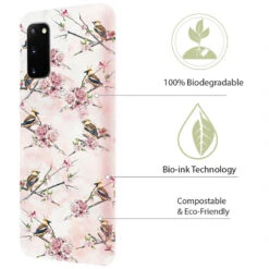Coque Rigide Uunique Nutrisiti BIO Samsung Galaxy S20/S20 5G Pink Floral