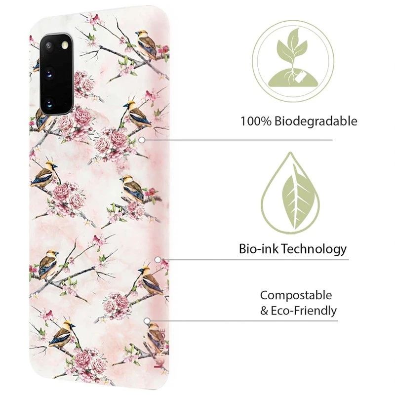 Coque Rigide Uunique Nutrisiti BIO Samsung Galaxy S20/S20 5G Pink Floral 3 Coque Rigide Uunique Nutrisiti BIO Samsung Galaxy S20/S20 5G Pink Floral
