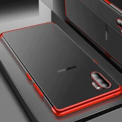 Coque Silicone Gel 3D Plating Contours Métallisé Samsung Galaxy Note 10 Plus -Mobilemania Magasin coque silicone gel 3d plating contours metallise samsung galaxy note 10 plus 2