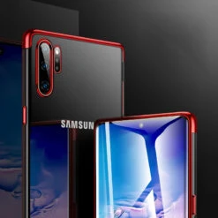 Coque Silicone Gel 3D Plating Contours Métallisé Samsung Galaxy Note 10 Plus -Mobilemania Magasin coque silicone gel 3d plating contours metallise samsung galaxy note 10 plus 3