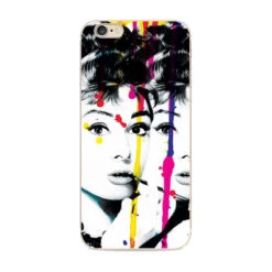 Coque Silicone Gel AUDREY HEPBURN Apple IPhone 6/6S -Mobilemania Magasin coque silicone gel audrey hepburn apple iphone 66s 1