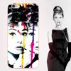 Coque Silicone Gel AUDREY HEPBURN Apple IPhone 6/6S -Mobilemania Magasin coque silicone gel audrey hepburn apple iphone 66s