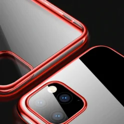 Coque Silicone Gel CAFELE 3D EDGE Plating Contours Métallisés Apple IPhone 11 PRO MAX -Mobilemania Magasin coque silicone gel cafele 3d edge plating contours metallises apple iphone 11 pro max 2