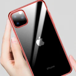 Coque Silicone Gel CAFELE 3D EDGE Plating Contours Métallisés Apple IPhone 11 PRO MAX -Mobilemania Magasin coque silicone gel cafele 3d edge plating contours metallises apple iphone 11 pro max 3