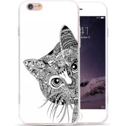 Coque Silicone Gel CHAT AZTEC Apple IPhone 6/6s