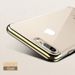 Coque Silicone Gel Contours Métallisés Apple IPhone 7/8 Plus