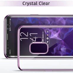 Coque Silicone Gel ESR 3D Plating Contours Métallisés Samsung Galaxy S9 -Mobilemania Magasin coque silicone gel esr 3d plating contours metallises samsung galaxy s9 1