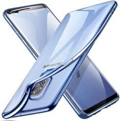 Coque Silicone Gel ESR 3D Plating Contours Métallisés Samsung Galaxy S9 Plus -Mobilemania Magasin coque silicone gel esr 3d plating contours metallises samsung galaxy s9 plus 1