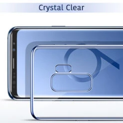 Coque Silicone Gel ESR 3D Plating Contours Métallisés Samsung Galaxy S9 Plus -Mobilemania Magasin coque silicone gel esr 3d plating contours metallises samsung galaxy s9 plus 2