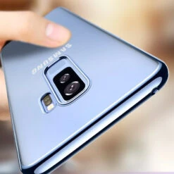 Coque Silicone Gel ESR 3D Plating Contours Métallisés Samsung Galaxy S9 Plus -Mobilemania Magasin coque silicone gel esr 3d plating contours metallises samsung galaxy s9 plus 4