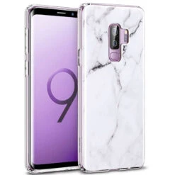 Coque Silicone Gel ESR Effet Marbré Samsung Galaxy S9