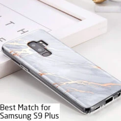 Coque Silicone Gel ESR Effet Marbré Samsung Galaxy S9 Plus -Mobilemania Magasin coque silicone gel esr effet marbre samsung galaxy s9 plus 2