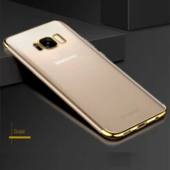 Coque Silicone Gel FLOVEME 3D Plating Contours Métallisé Samsung Galaxy S8 Plus -Mobilemania Magasin coque silicone gel floveme 3d plating contours metallise samsung galaxy s8 plus 1