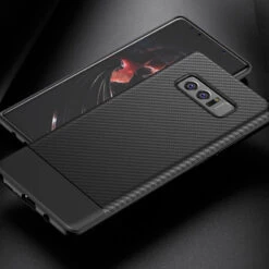 Coque Silicone Gel Floveme Carbon Style Samsung Galaxy Note 8 -Mobilemania Magasin coque silicone gel floveme carbon style samsung galaxy note 8 3