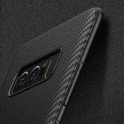 Coque Silicone Gel Floveme Carbon Style Samsung Galaxy Note 8 -Mobilemania Magasin coque silicone gel floveme carbon style samsung galaxy note 8 4