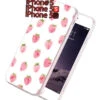 Coque Silicone Gel FRAISE Apple IPhone 5/5S/SE -Mobilemania Magasin coque silicone gel fraise apple iphone 55sse