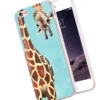 Coque Silicone Gel GIRAFE Apple IPhone 6/6s -Mobilemania Magasin coque silicone gel girafe apple iphone 66s