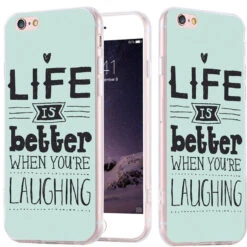 Coque Silicone Gel LIFE IS BETTER… Apple IPhone 6/6s -Mobilemania Magasin coque silicone gel life is better apple iphone 66s 2
