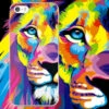 Coque Silicone Gel LION POP ART Apple IPhone 5/5S/SE -Mobilemania Magasin coque silicone gel lion pop art apple iphone 55sse