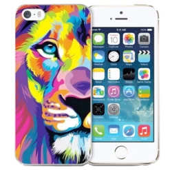 Coque Silicone Gel LION POP ART Apple IPhone 5/5S/SE -Mobilemania Magasin coque silicone gel lion pop art apple iphone 55sse 2